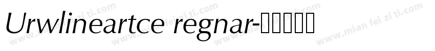 Urwlineartce regnar字体转换
